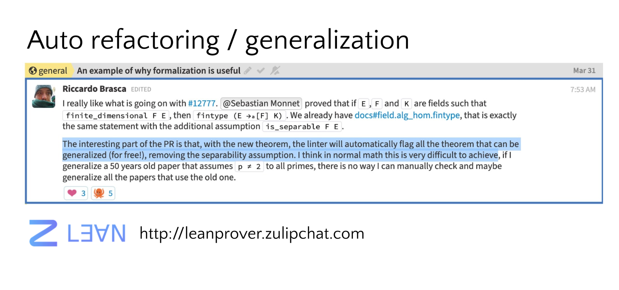 Auto-generalization in Mathlib