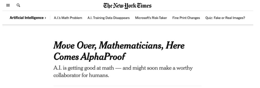 NYT AlphaProof
